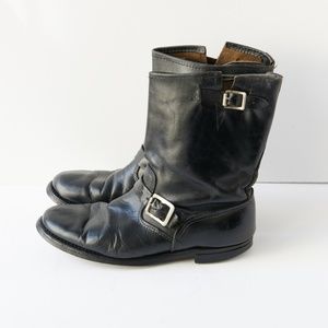 80s - SUSAN BENNIS - WARREN EDWARDS - Boots - Men's - 10 - BLK Leather